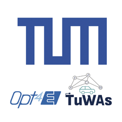 Logo of Technische Universität München Projekte Opt4E & TuWas